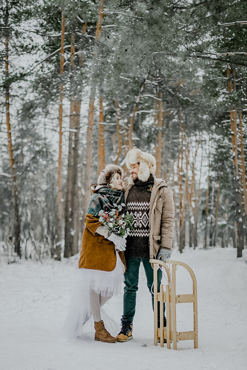 Свадебная фотосессия с яком